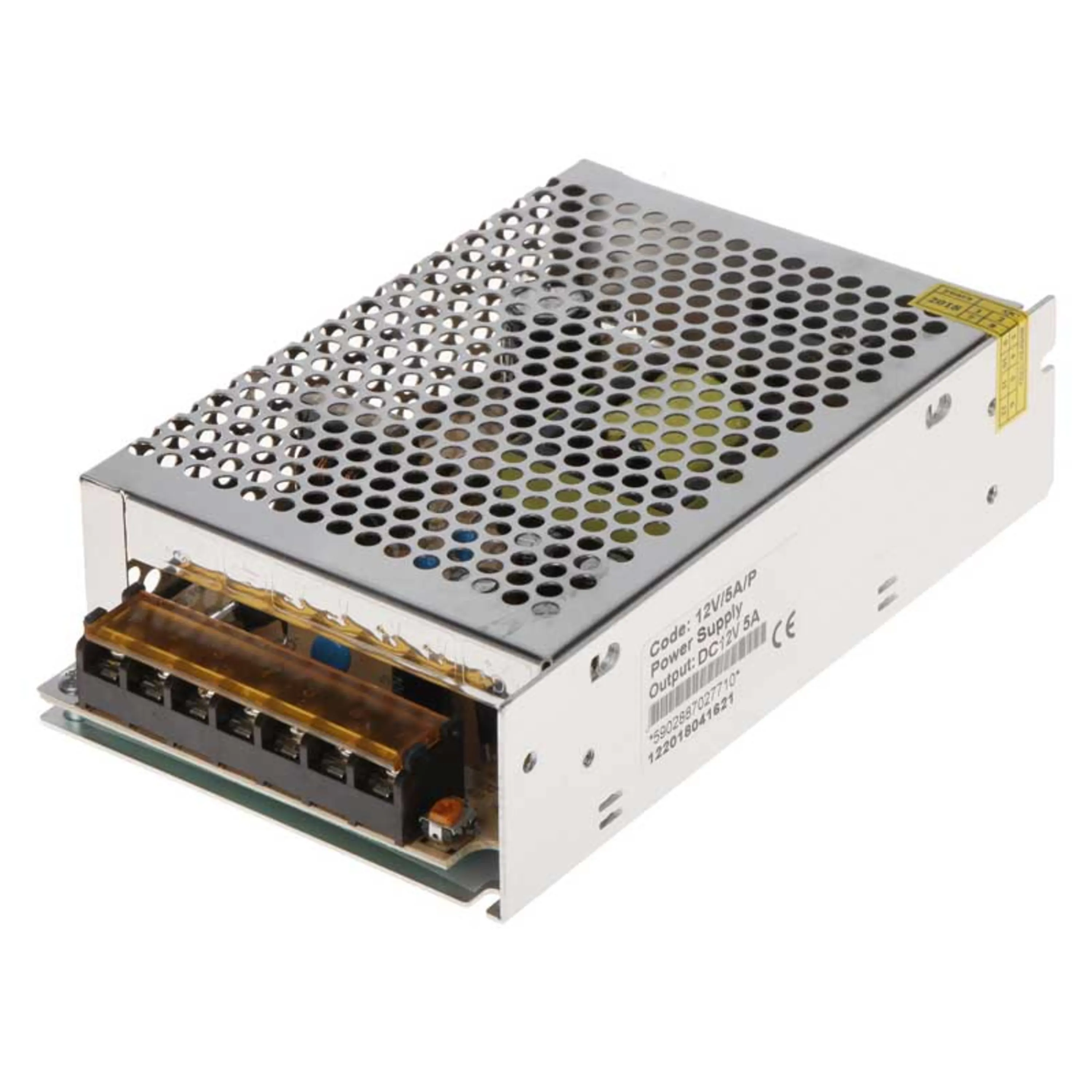 آداپتور دوربین مداربسته 12 ولت 5 آمپر کیس بزرگ آداپتور دوربین مداربسته 12 ولت 5 آمپر کیس بزرگ